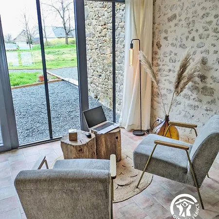 Ferienhaus Les Haies De Tresmes, Jusqu'a 6 Personnes Gesvres